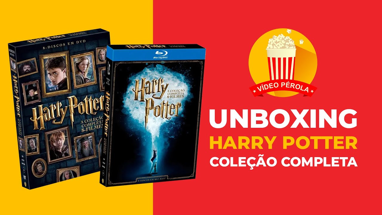 Unboxing - Harry Potter - Coleção Completa em DVD e Blu-ray