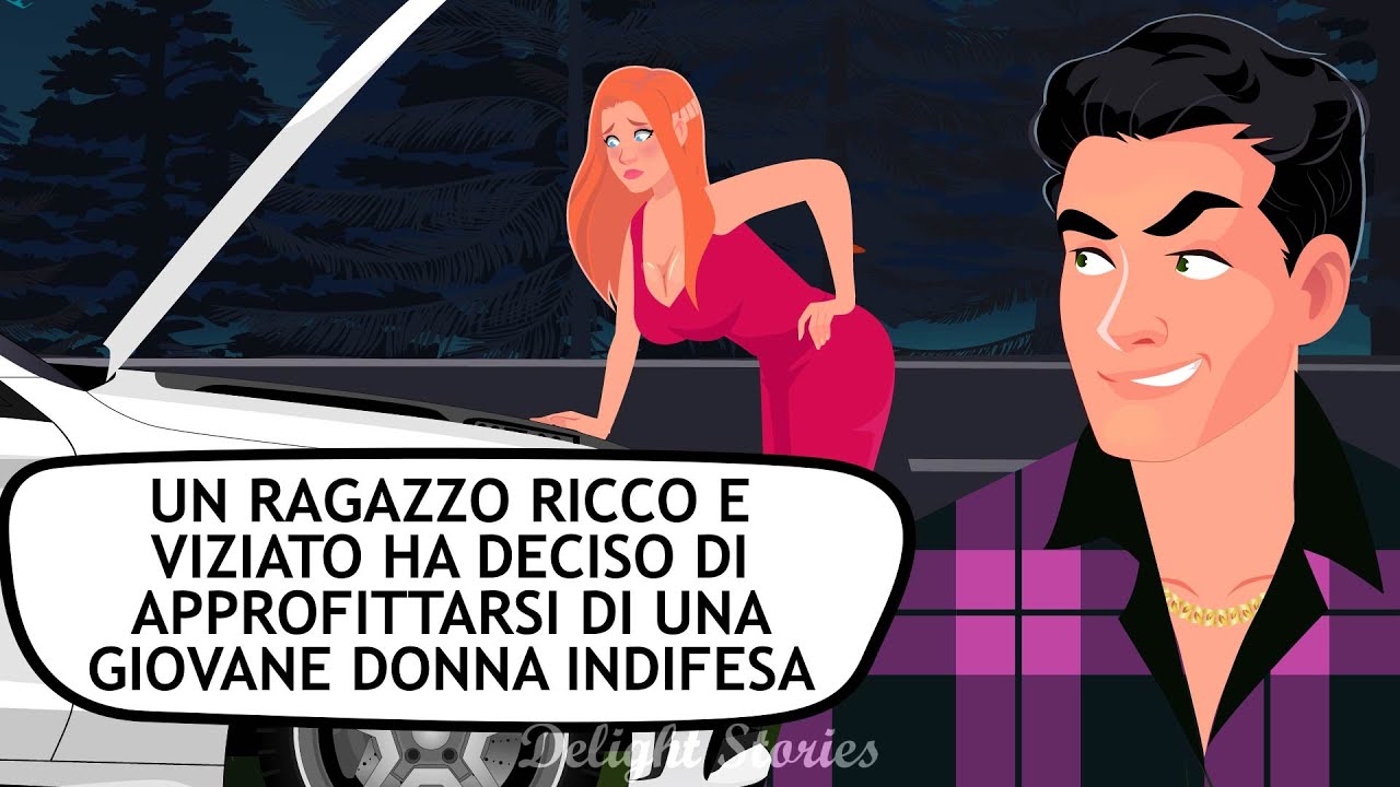 Un ragazzo ricco e viziato ha deciso di approfittarsi di una giovane donna indifesa
