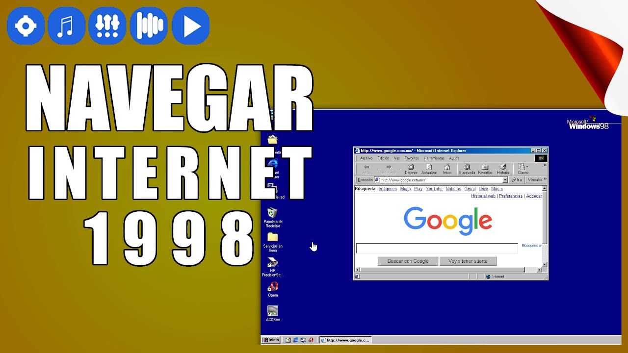 ¿ Aun se puede navegar por internet en Windows 98 ?