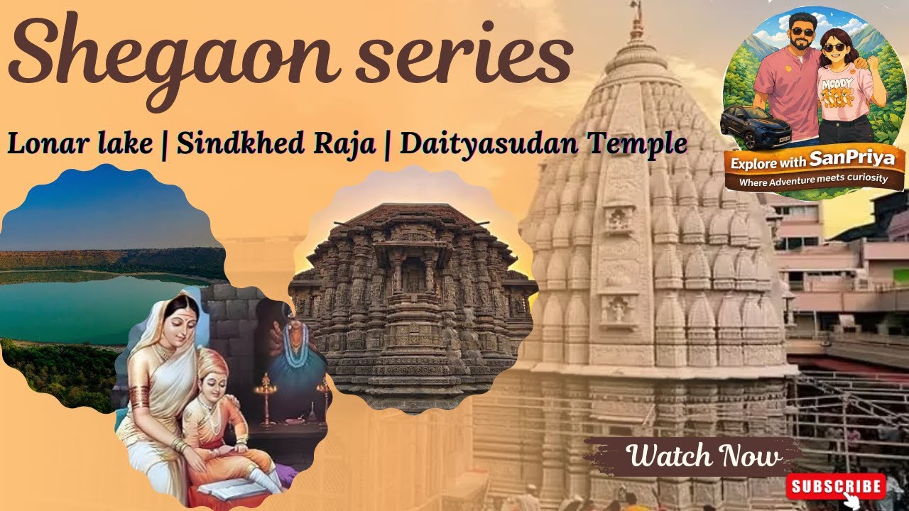 Lonar Lake I Daityasudan temple I Sindkhed Raja I Shegaon Travel & Darshan Series | Day 03