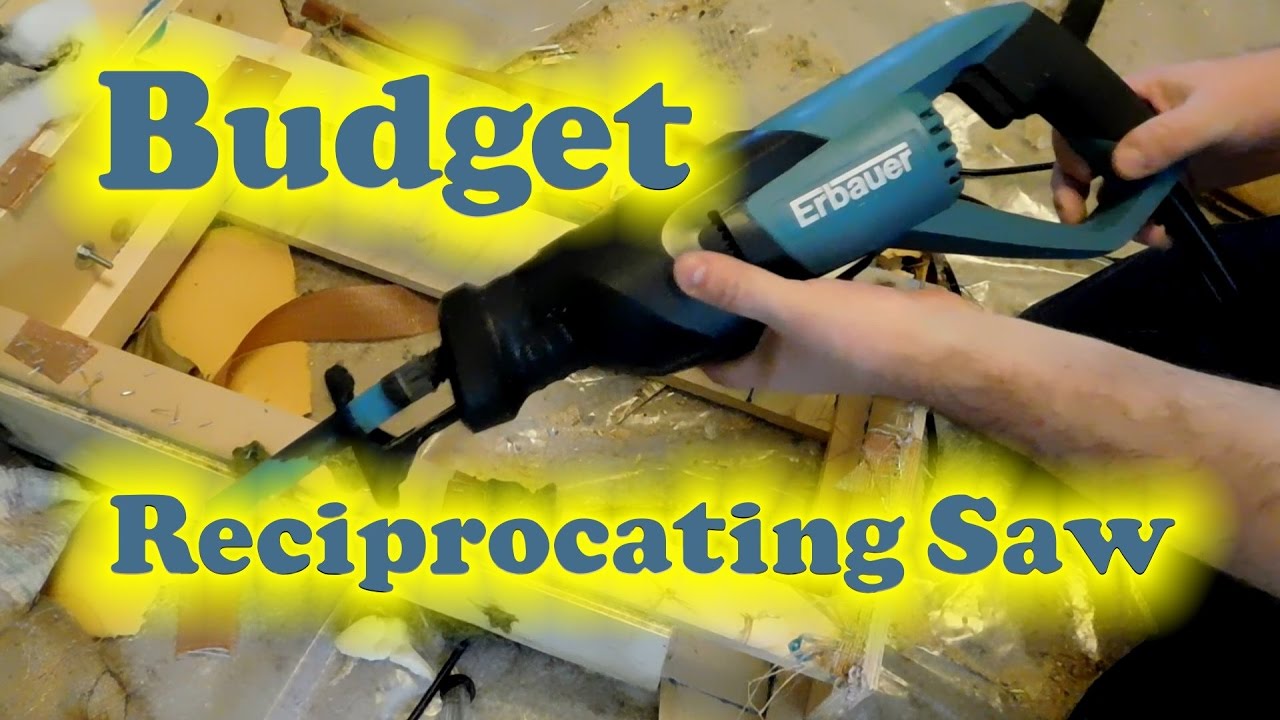 Unboxing And Review Of Erbauer 1100W Reciprocating Saw