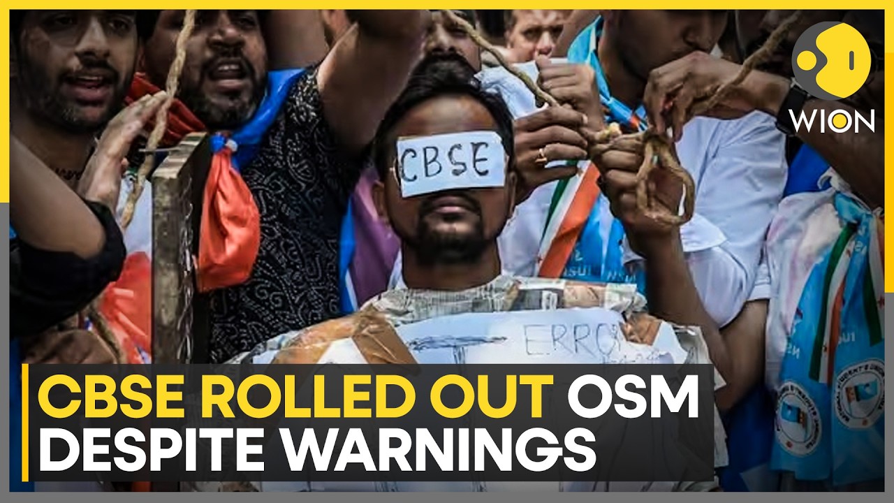 CBSE Faces Heat Over OSM Rollout as Government Launches Investigation | WION NEWS