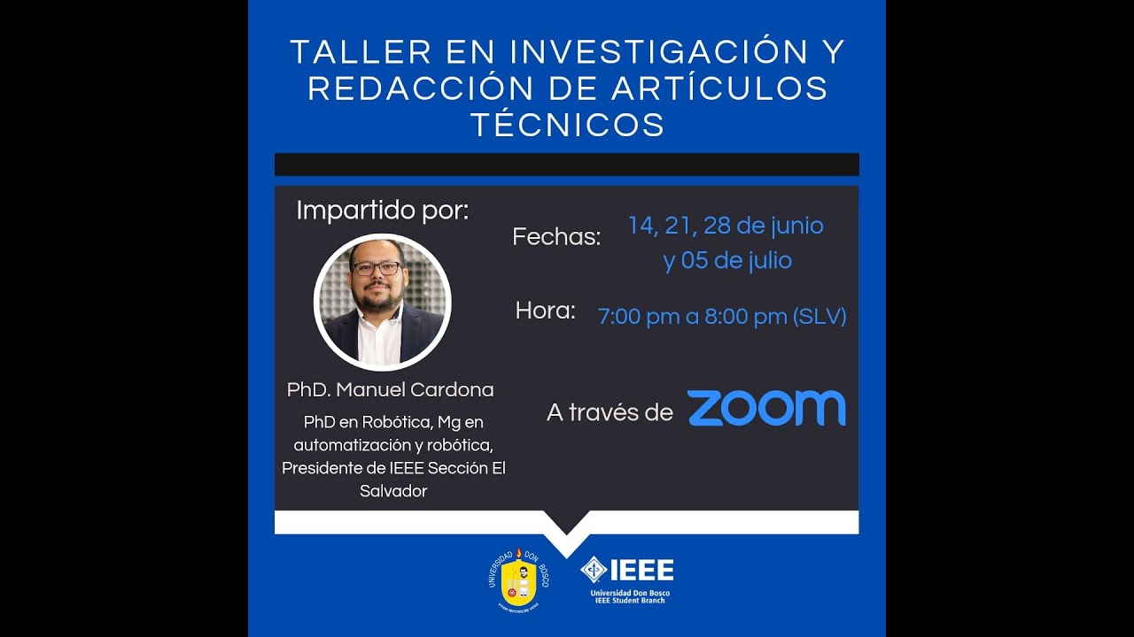 Sesión 2-Taller en Investigación y redacción de artículos técnicos