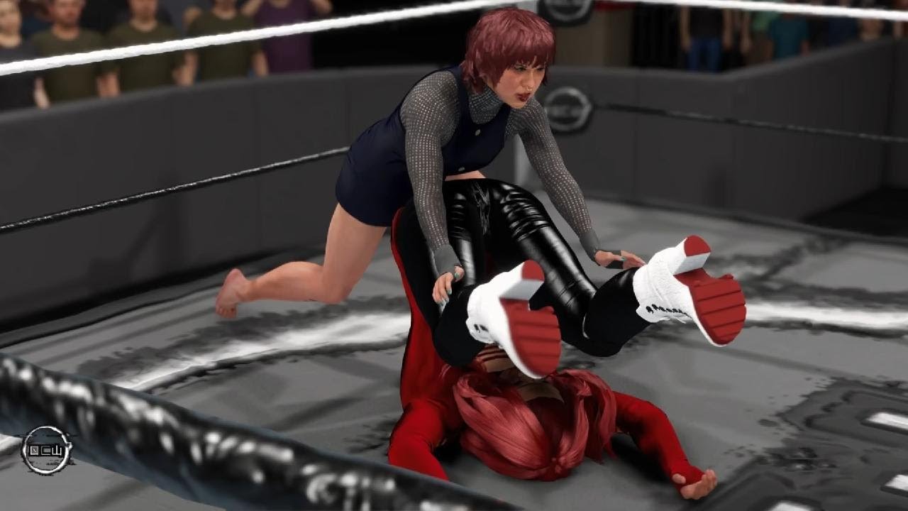 OCW 2k25 125 Kori Rivers folds the much bigger Emilia Torrez up for a pin attempt!