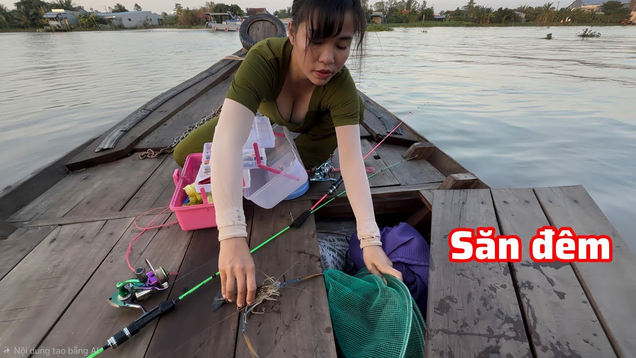 Không Ngờ Câu Trúng Bầy Tôm Càng Khủng Ẩn Nấp Dưới Đáy Bè Sau 1 Đêm Chinh Phục - Kéo Quá Đã Tay 