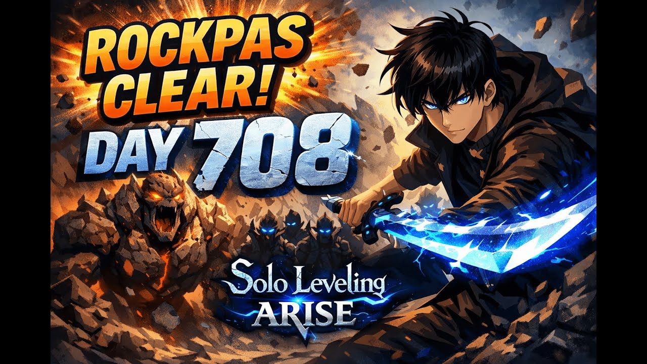 ROCKPAS CLEAR( DAY708) [Solo Leveling: Arise]