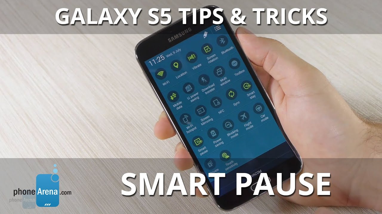 Galaxy S5 Tips & Tricks: Smart pause