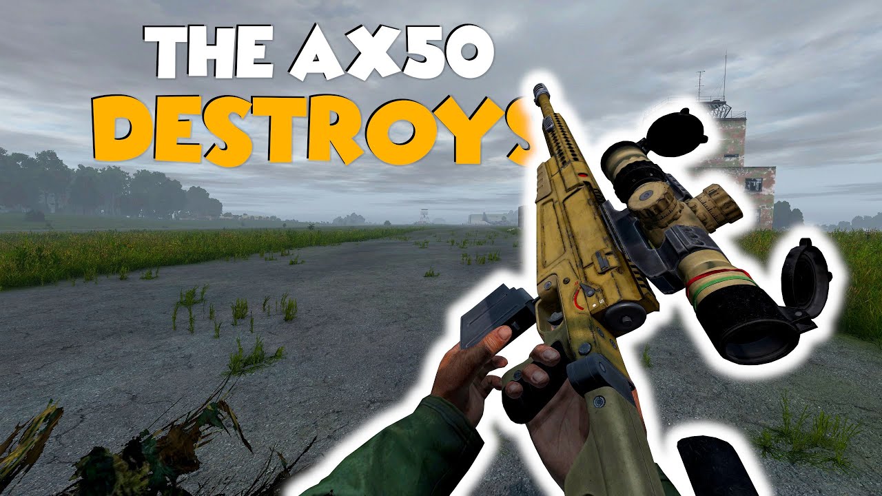 DayZ - We Took The Most POWERFUL Sniper To The AIRFIELD!