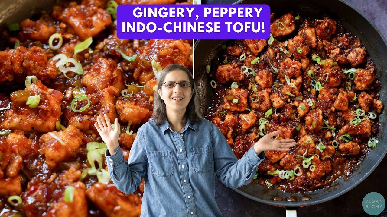 Once you make this Crispy Tofu is in a Garlicky, Gingery Pepper Sauce, you’ll never order takeout!