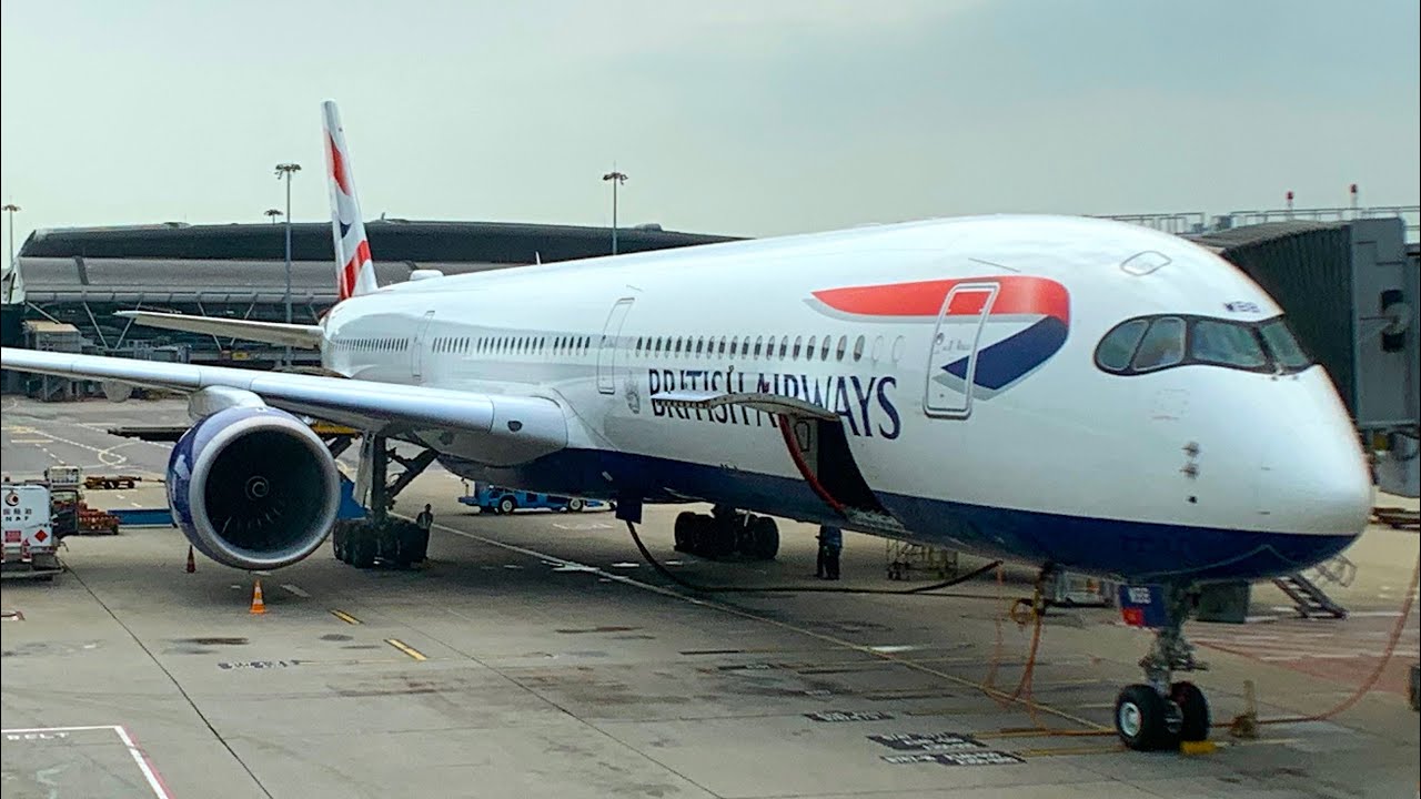 BRITISH AIRWAYS A350-1000 World Traveller! 12 hours from London to Hong Kong