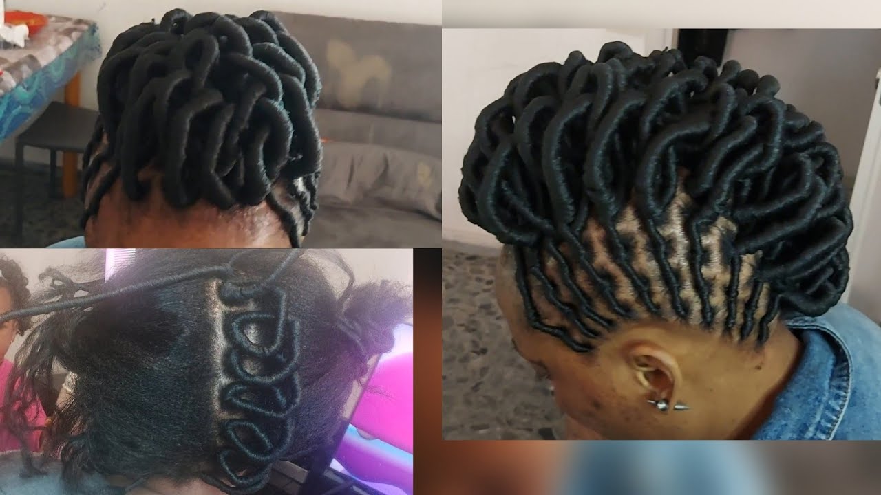 New treading tutorial with Brazilian wool (makes your hair grow faster)