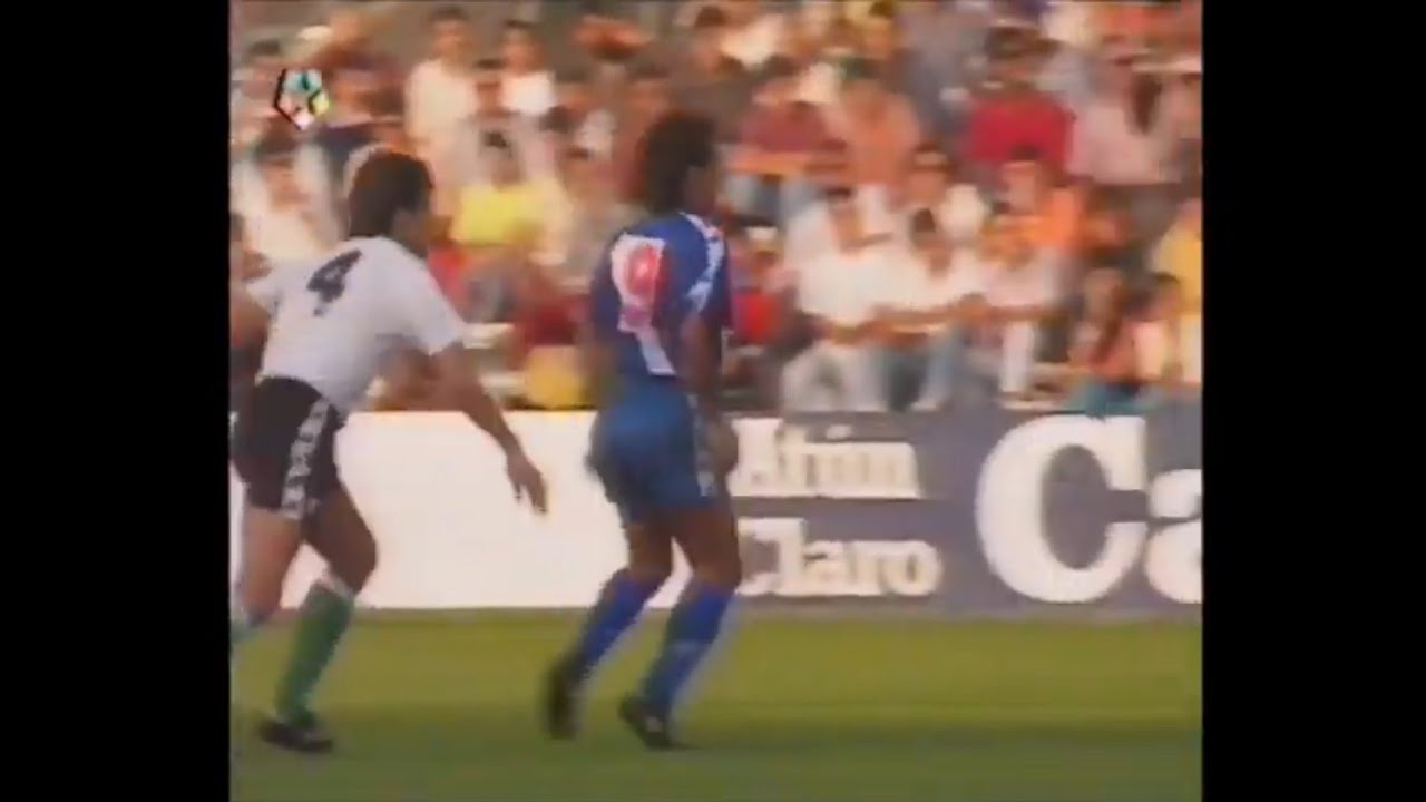 Racing de Santander 1 - Rayo Vallecano 0. Temporada 1993/94.