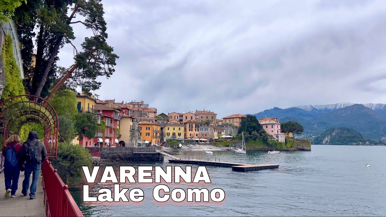 Walking around Ancient Port of Varenna | Varenna Walk of Lovers | Lake Como Italy