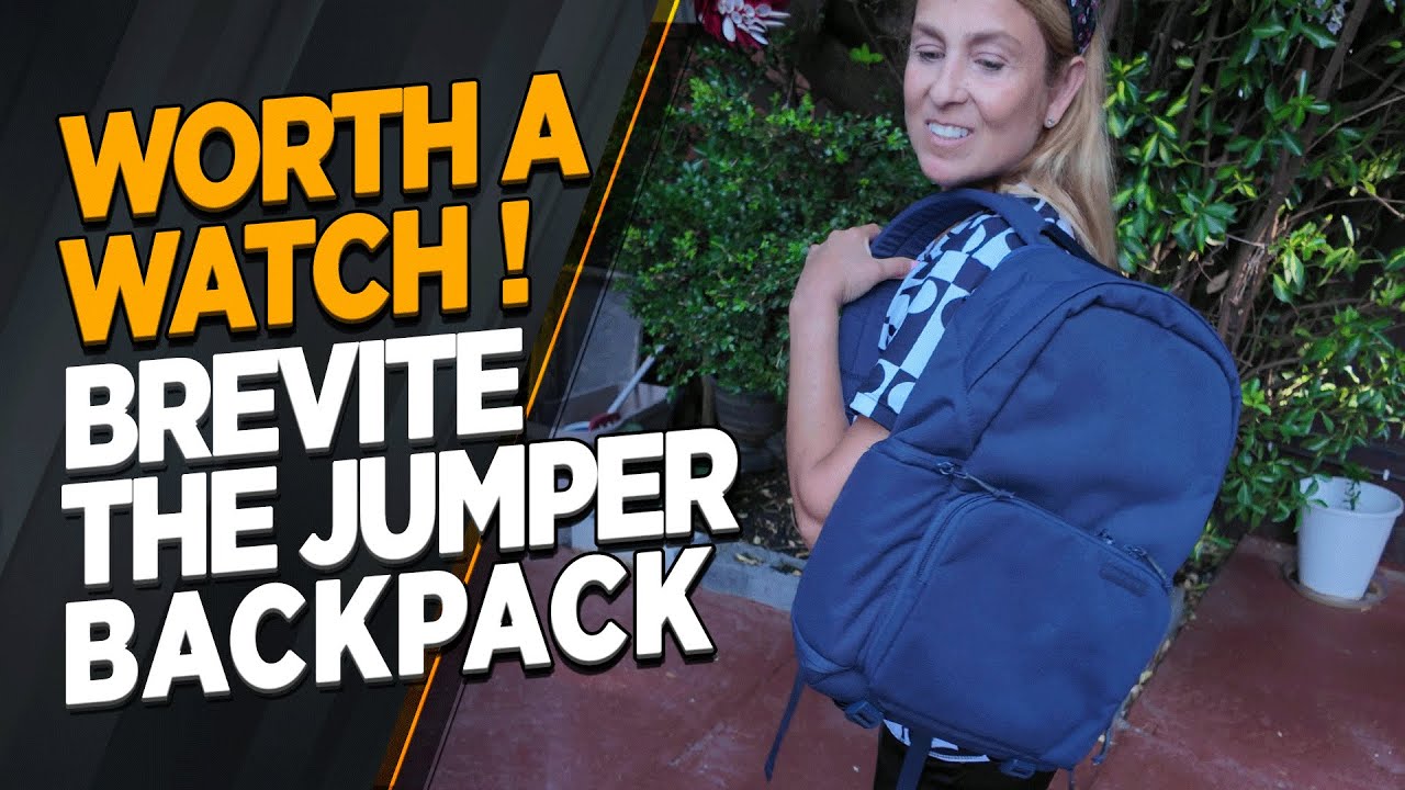 BREVITE: The Jumper Camera Backpack: The Awesome everyday bag