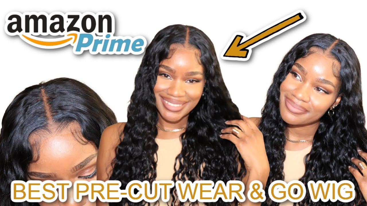 24 Inch Pre-Cut Glueless Wear & Go Amazon Prime Lace Wig! Ya'll Gotta See This 😮 TwinGodesses Unice