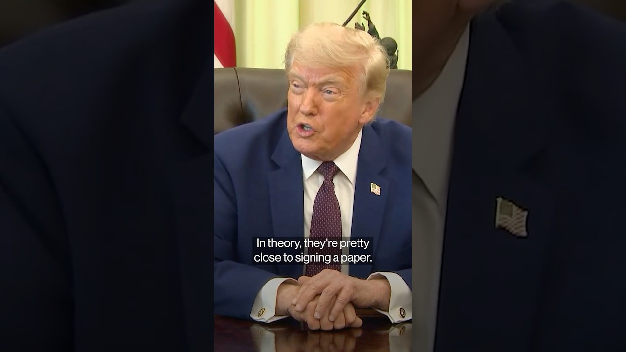 Trump Says Iran Talks Going Very Well, Deal Possible Soon