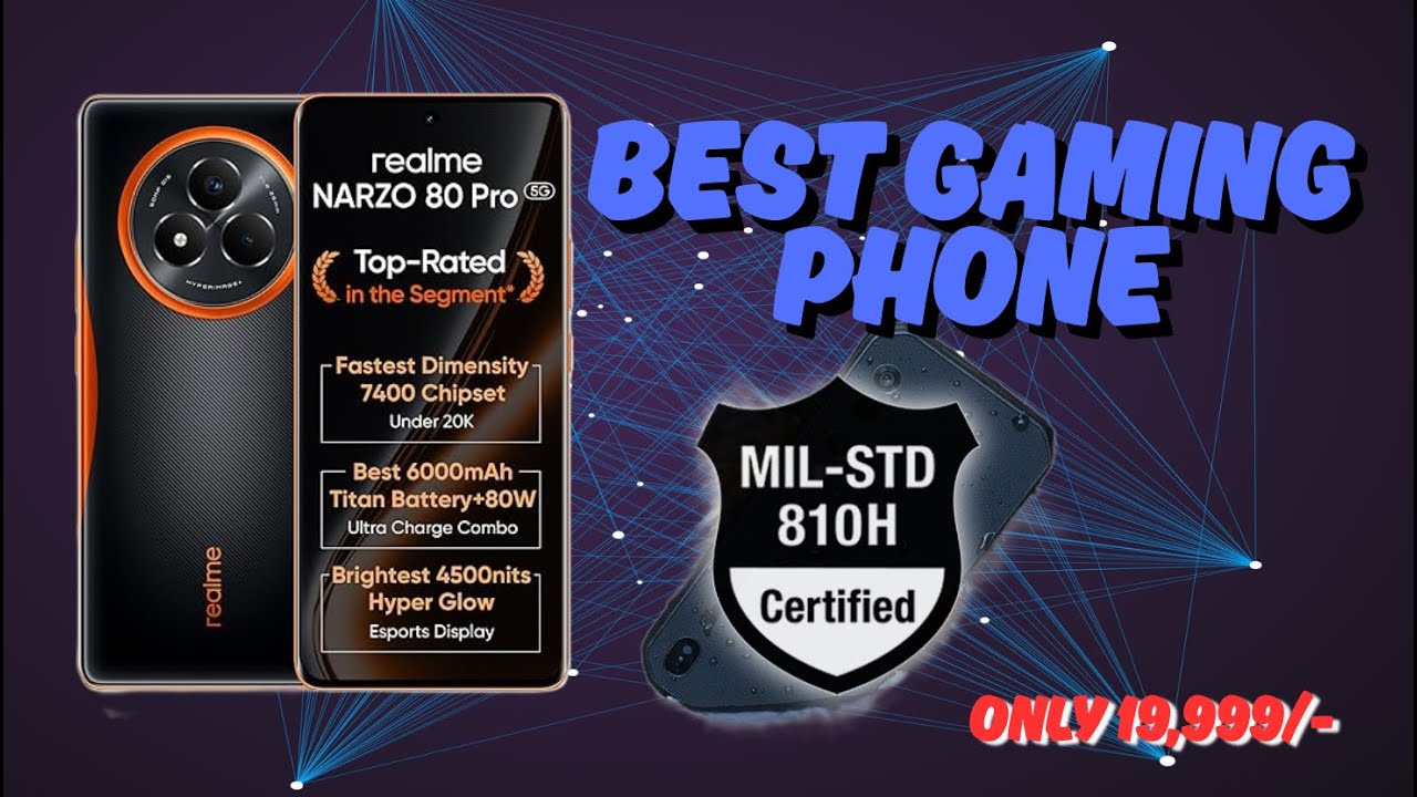 realme Narzo 80 Pro 5G | &ndash; INSANE Specs for ₹19,999!⚡120Hz OLED, 80W Fast Charging, 6000mAh  #realme