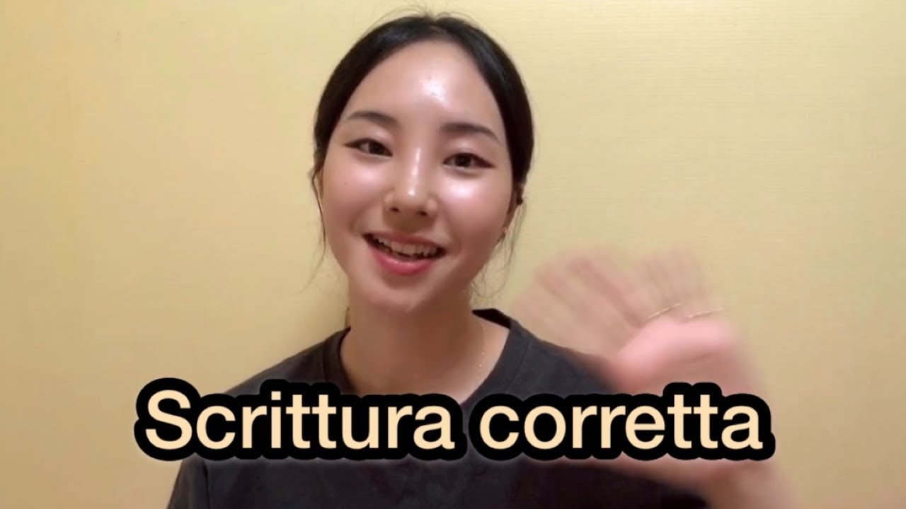 LEZIONE 2. SCRITTURA CORRETTA/IMPARARE IL COREANO CON JEONGYEON