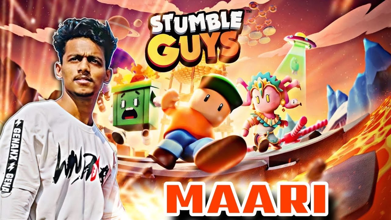 STUMBLE GUYS LIVE: Ultimate Knockout Tournament! ⚡️ Fun Gameplay by MAARI 