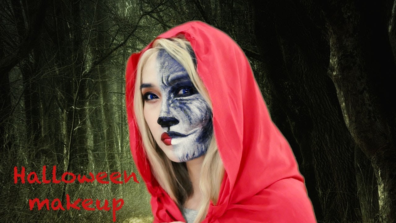 Halloween makeup tutorial 2020 | Red Riding Hood