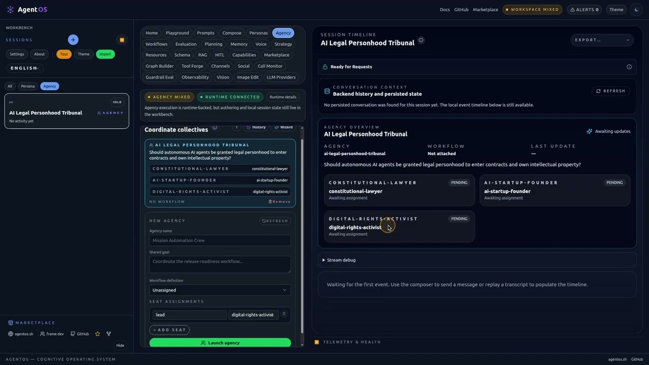 AgentOS - Multi-Agent Coordination