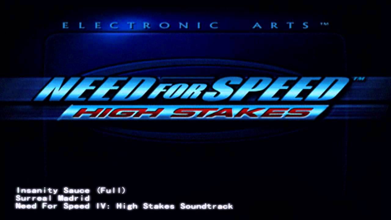 Need for Speed IV Soundtrack - Insanity Sauce