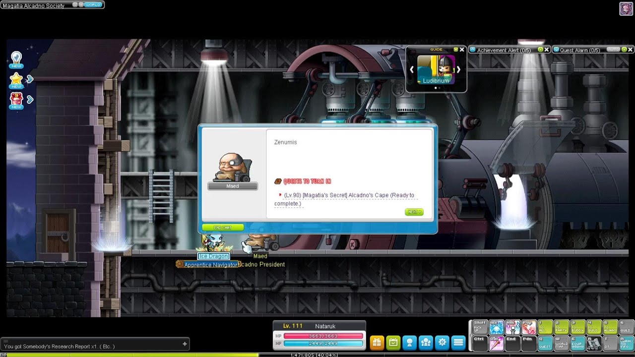 MapleStory Gameplay Part 27 | Magatia's Secret Quest Part 1