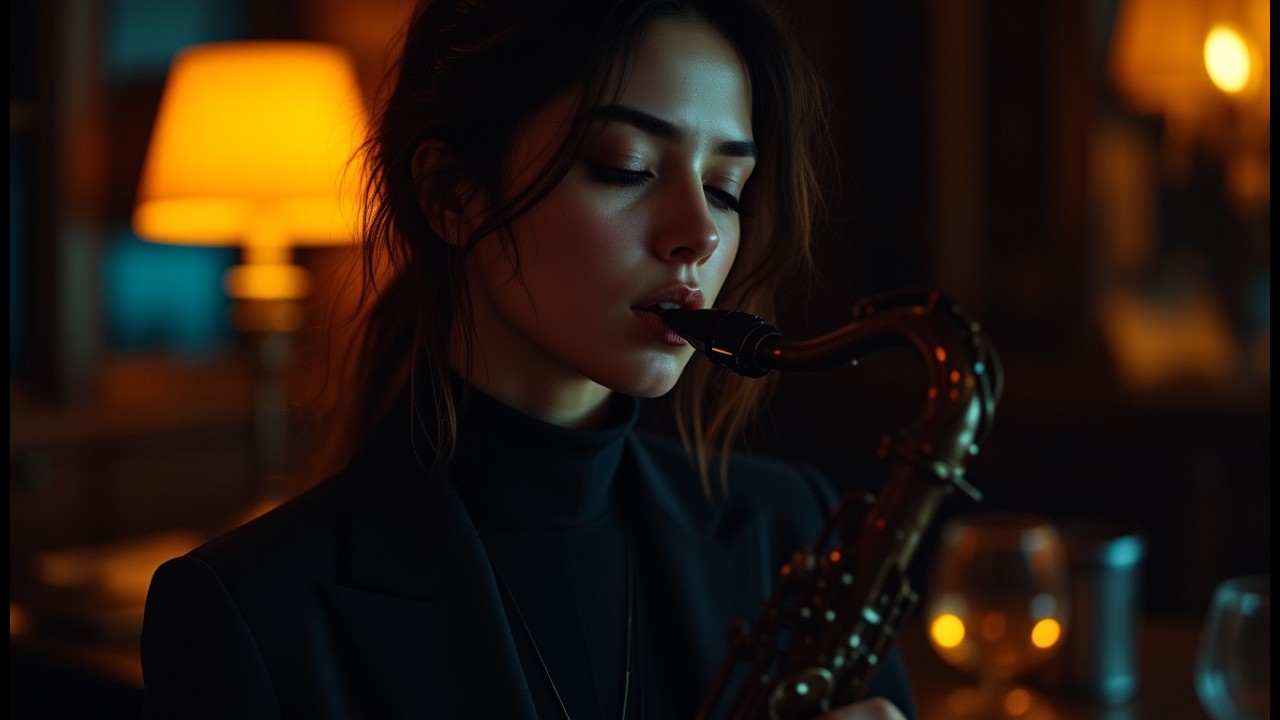 Midnight Jazz Lounge: Ambient Saxophone for Deep Relaxation