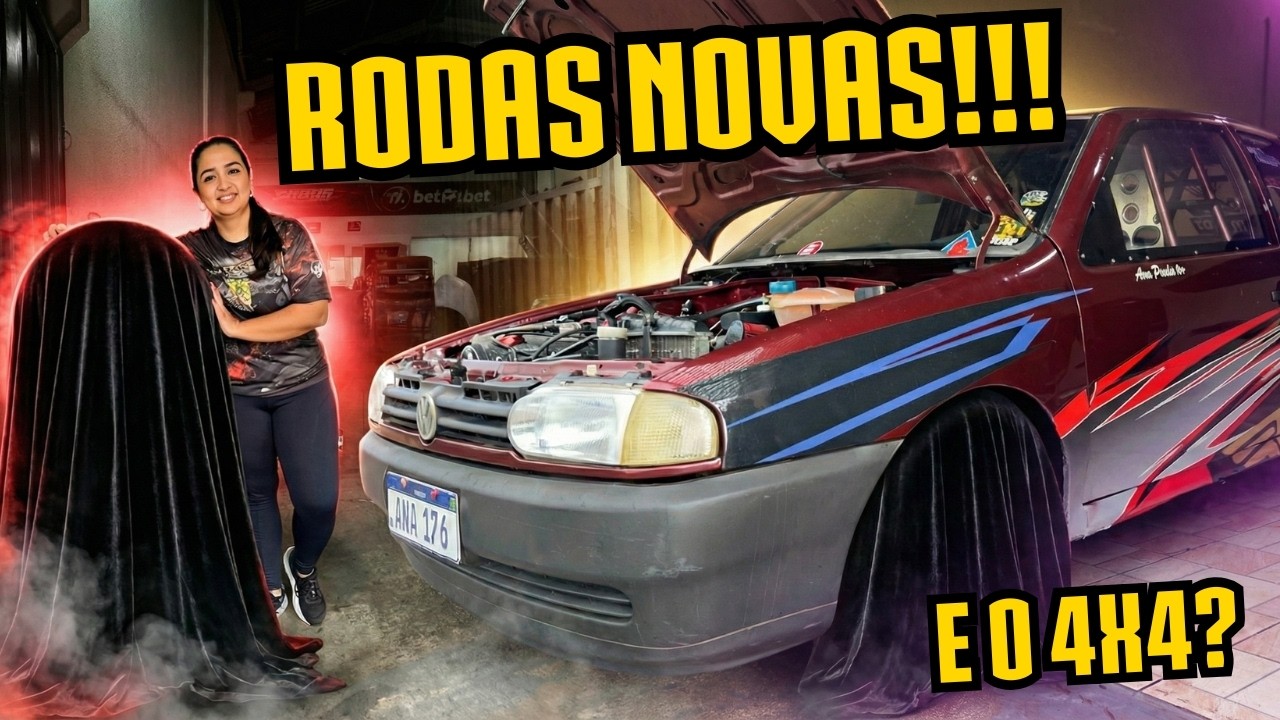 RODAS NOVAS PARA O GOL MARAVILHA!!