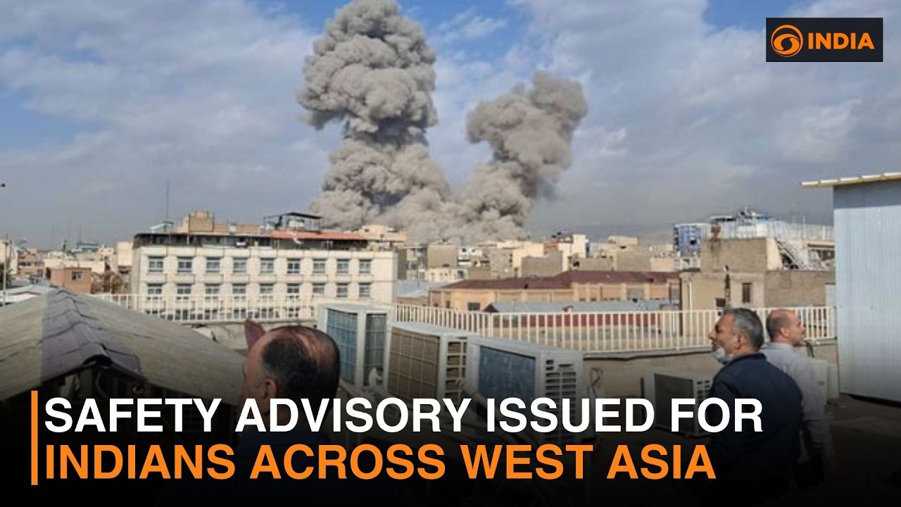 Safety advisory issued for Indians across West Asia & more news | DD India Live | 6 PM IST