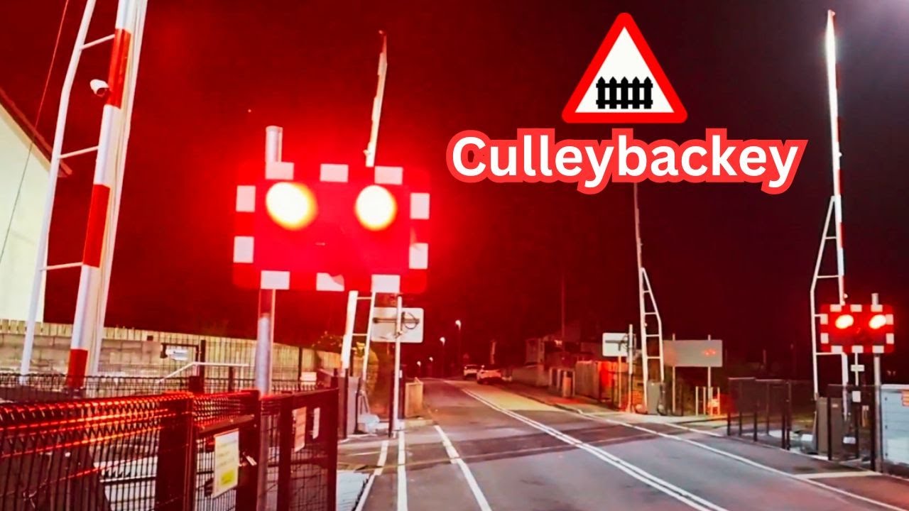Northern Ireland Level Crossings in Culleybackey, County Antrim (Compilation)