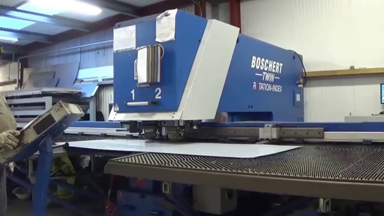 CNC PUNCH TWIN ROTATION INDEX BOSCHERT
