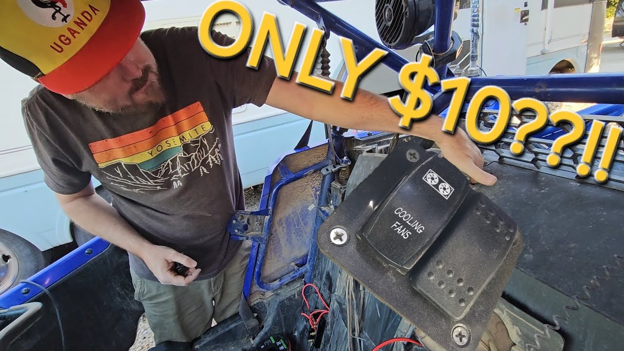 CHEAP but EFFECTIVE Yamaha YXZ radiator fan override