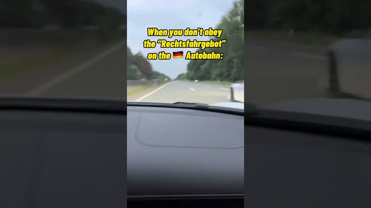Getting passed driving 290 km/h on German Autobahn in a Porsche #germanautobahn #topspeed #shorts