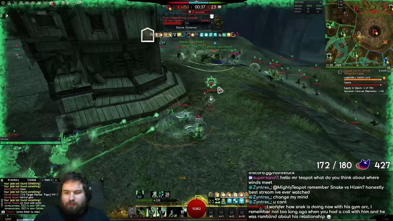 RAT WIZARD RISING, MONTHLY AT, RAT PARTY !GW2 !meme