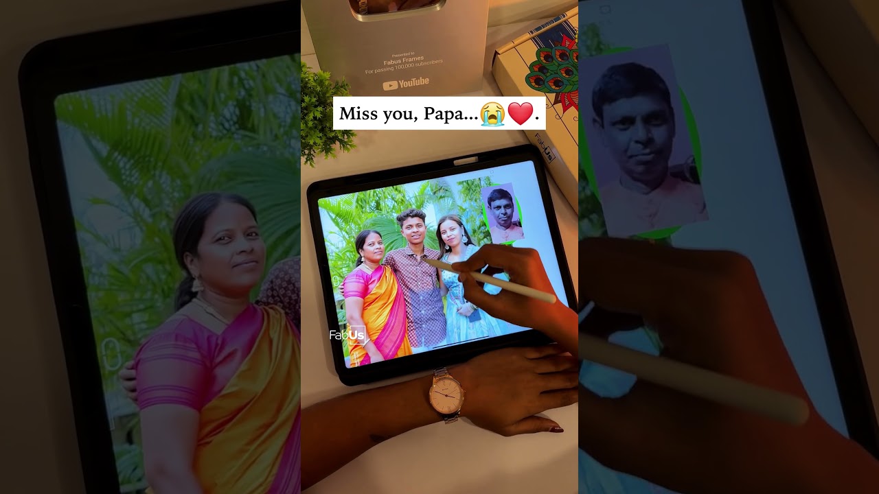 Most emotional picture 🥺. | Digital Merge | Family Photo Merge #shorts #ashortsaday #art #merge