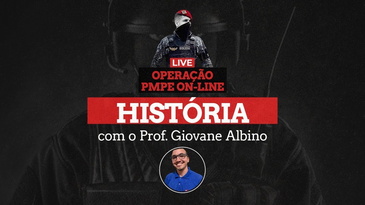 História para PMPE com Giovane Albino - Assunto: Ocupação Pré-colonial do Estado de Pernambuco