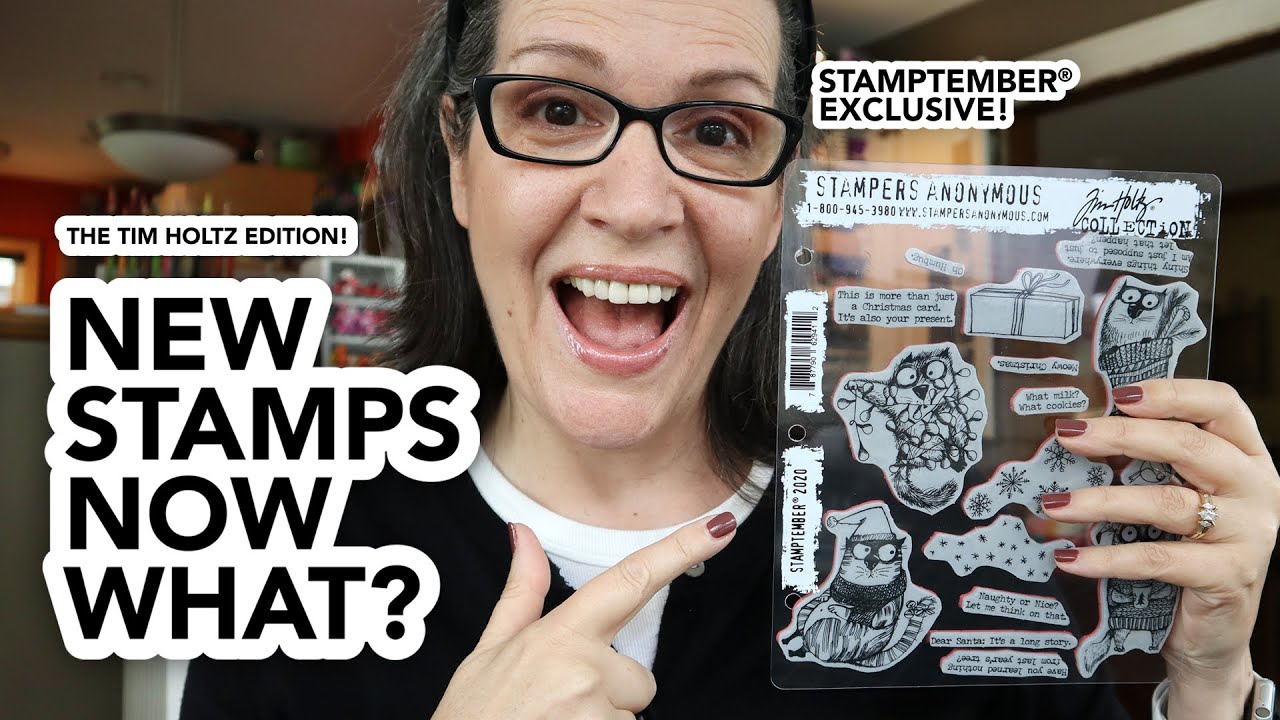 New Stamps, Now What? The Tim Holtz STAMPtember edition!