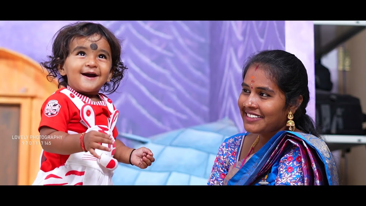 # Kushal Rathod 1st Birthday  kannaya song // Lovely Photography //