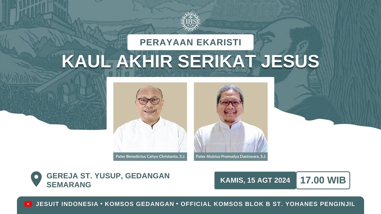 KAUL AKHIR SERIKAT JESUS 2024