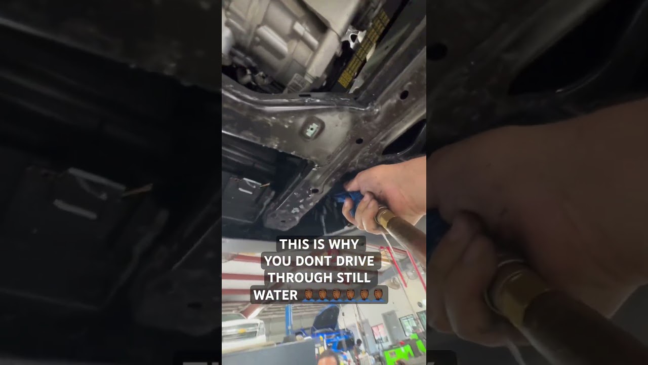 FLOOD DAMAGE #rain #flood #shoplife #mechanic #car #short #shorts #shortsvideo #shortsviral