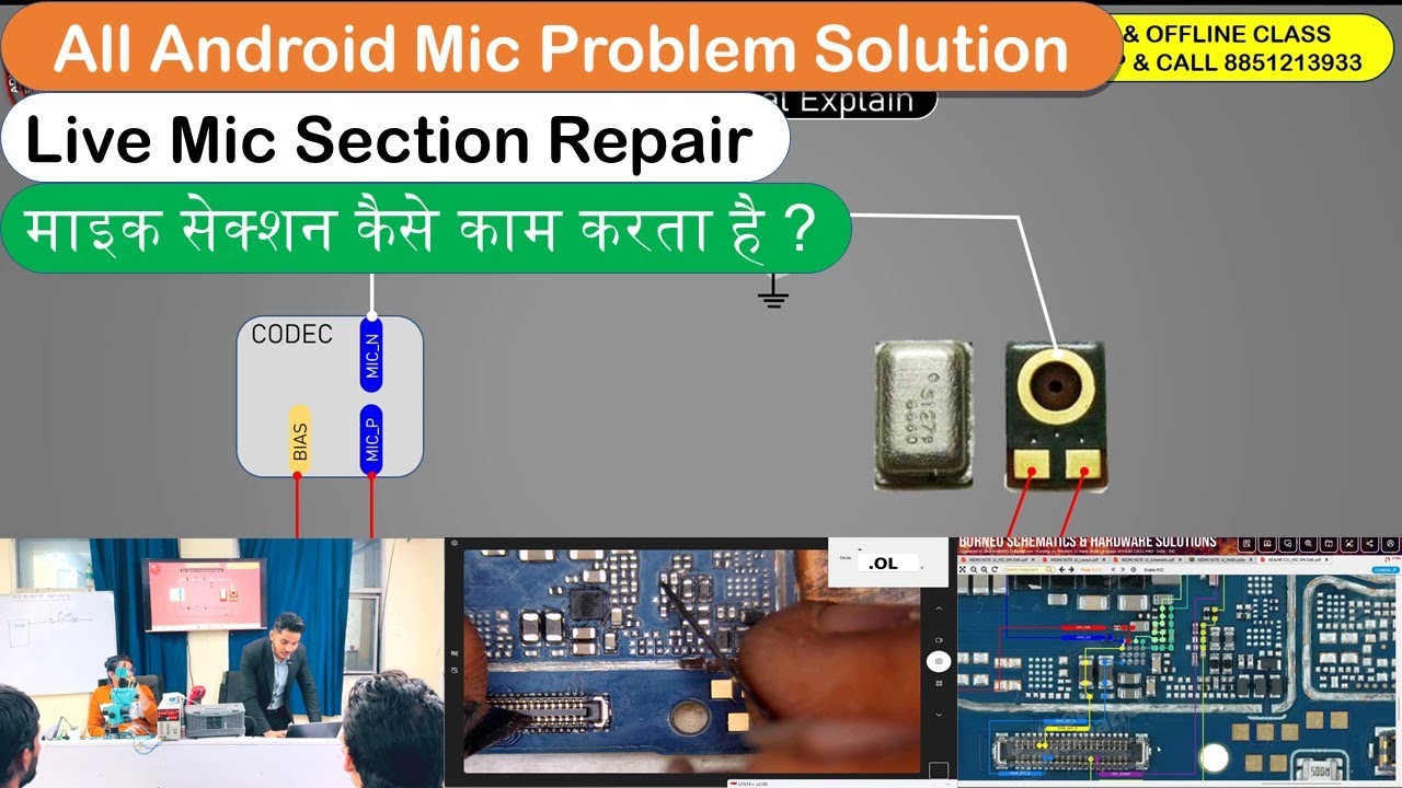 All Android Mic Problem Solution Professional Explain By Ali Sir || Join Our Next  Batch 8851213933