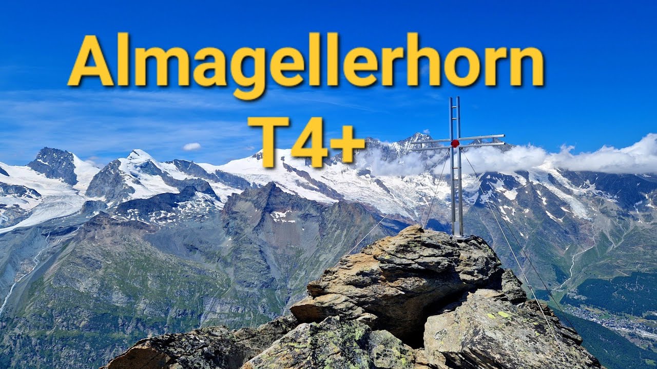 Almagellerhorn Südwestgrat (T4+) von Heidbodme