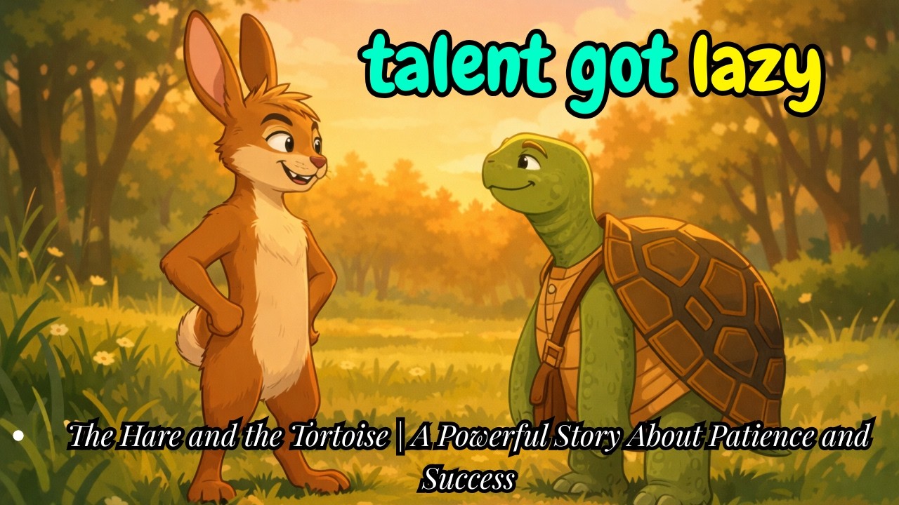 The Tortoise and the Hare | A Story About Focus and Self-Discipline