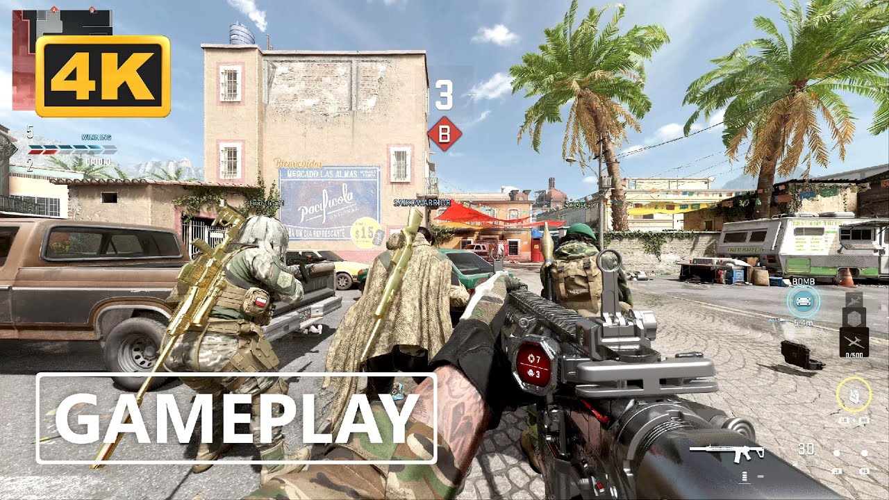 Call of Duty Modern Warfare 2 Multiplayer S&D Gameplay 4K