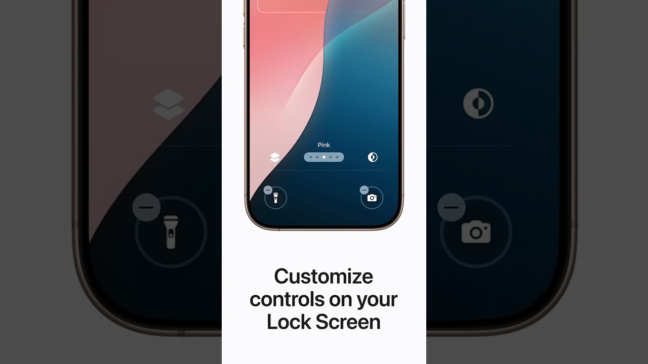 How to customize controls on your Lock Screen on iPhone | Apple Support