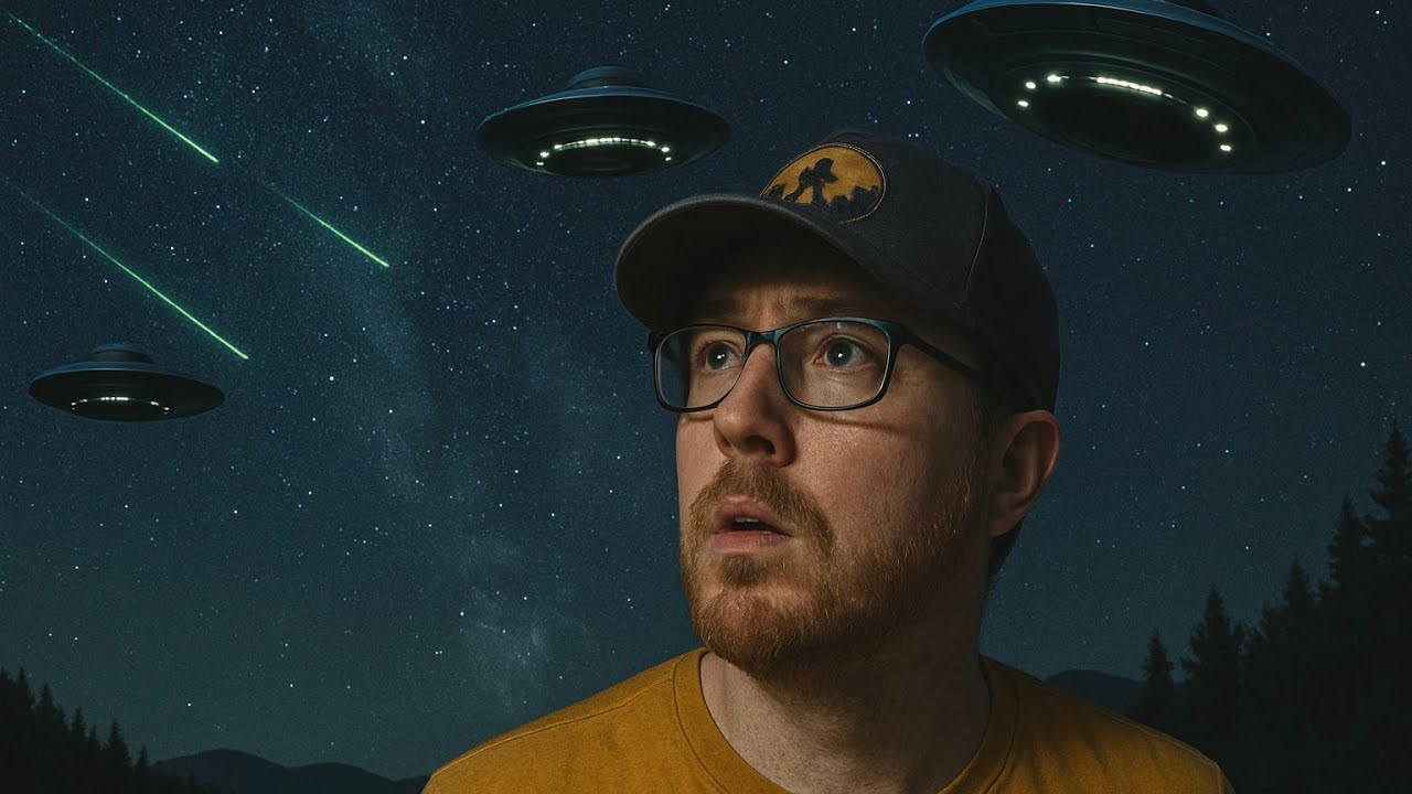 Live UFO Hunting With Extremely Powerful Lowlight Camera!