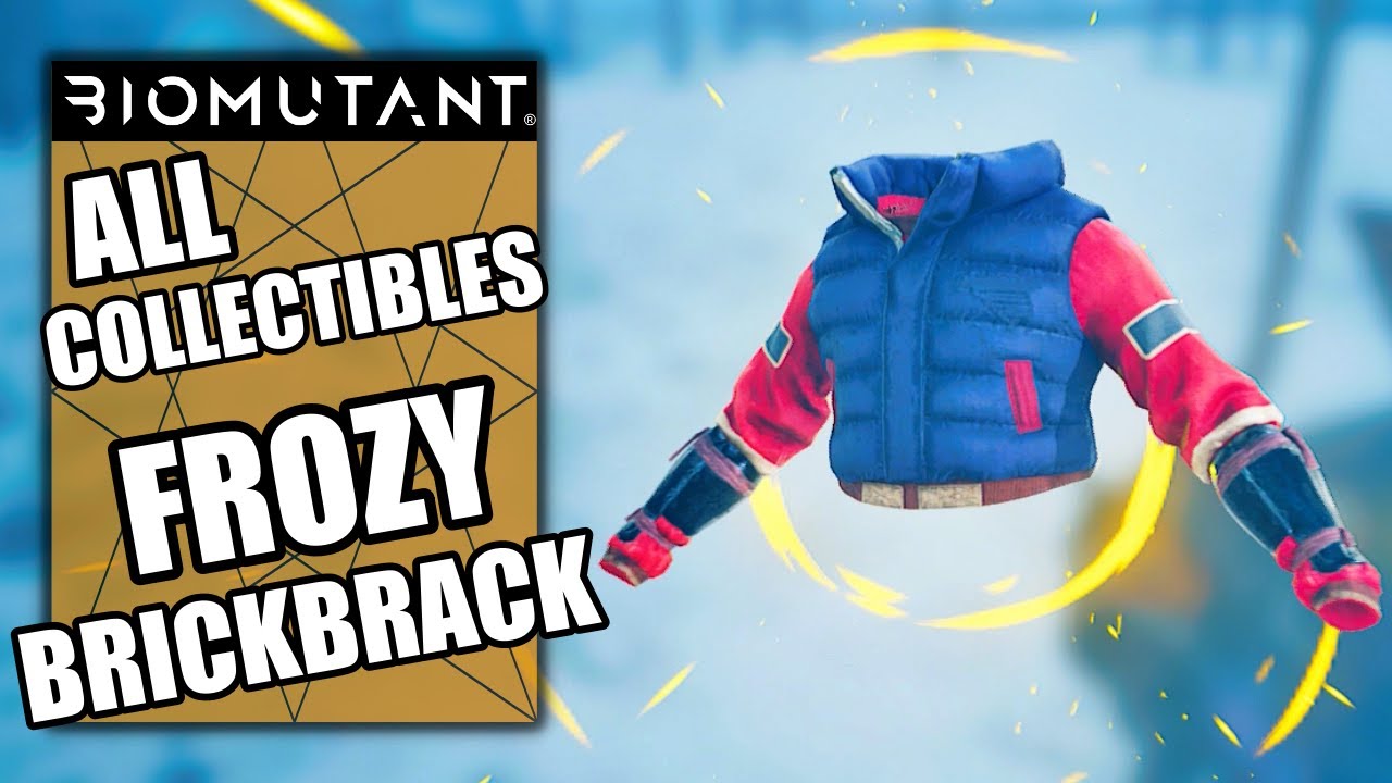Biomutant - All Collectibles Frozy Brickbrack, All Area Objectives - Loot, Soul & Wreckbox Locations