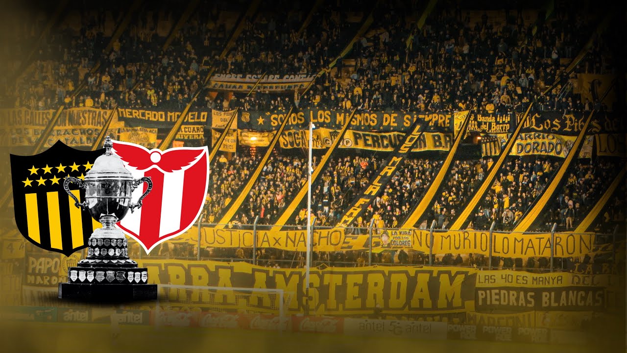 HINCHADA DE PEÑAROL vs River plate (URU) - Apertura 2024