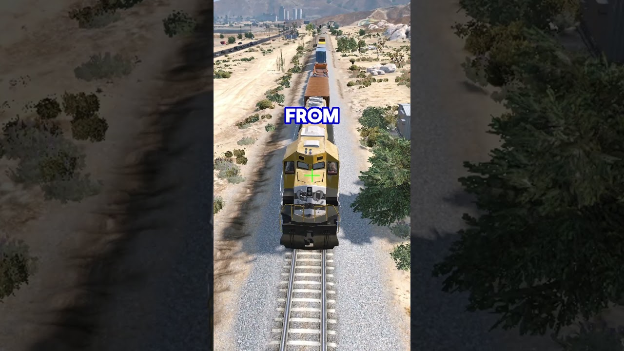 Ramp Buggy против Unlocked Train в GTA 5